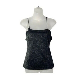 Guess Black Y2K Vintage VTG 90s Sparkle Glitter Camisole Cami S